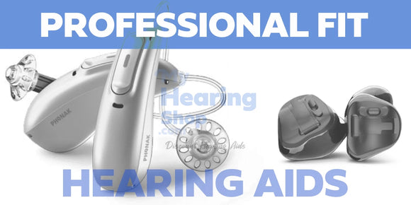 Buy Professional Fitting, Name-Brand Hearing Aids